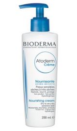 Bioderma Crema  Hidratante Facial y Corporal Atoderm  200 ml